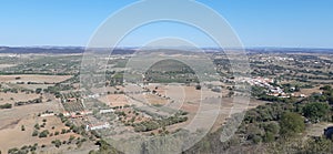 View from Monsaraz, an historic Village in the Alentejo region of Portugal